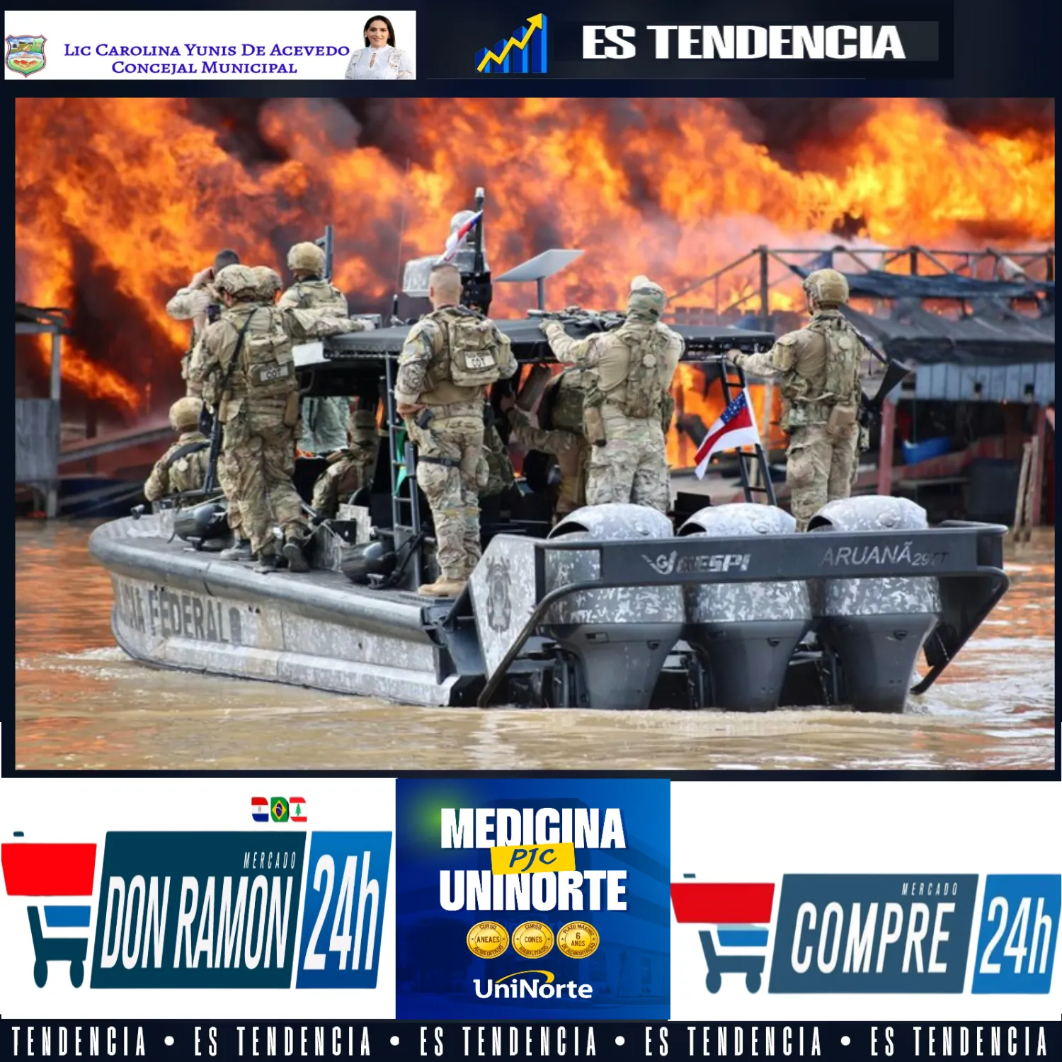 Polícia Federal realiza operação contra garimpo ilegal no Rio Madeira/AM