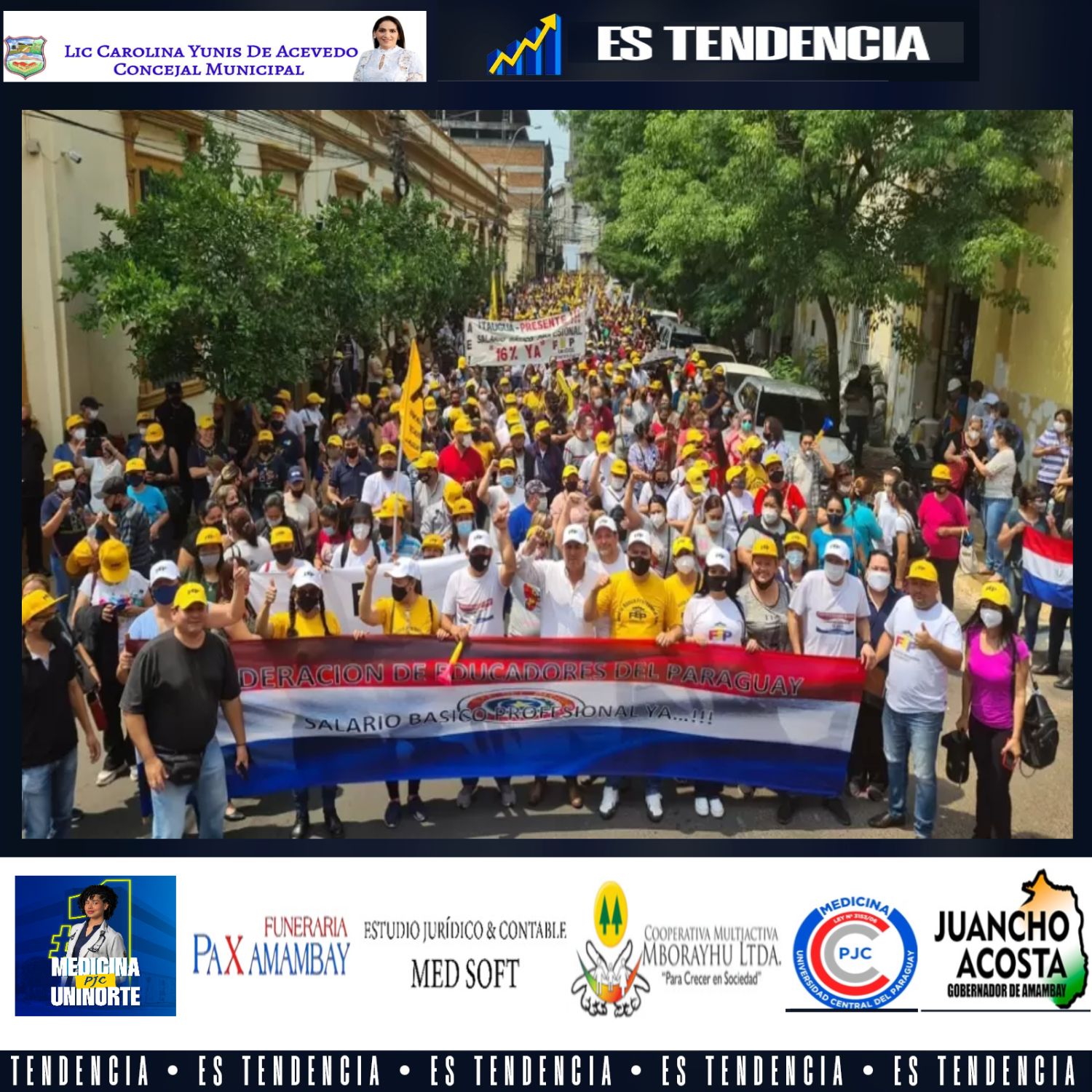 La movilización docente que puso un freno a la reforma de la Caja Fiscal