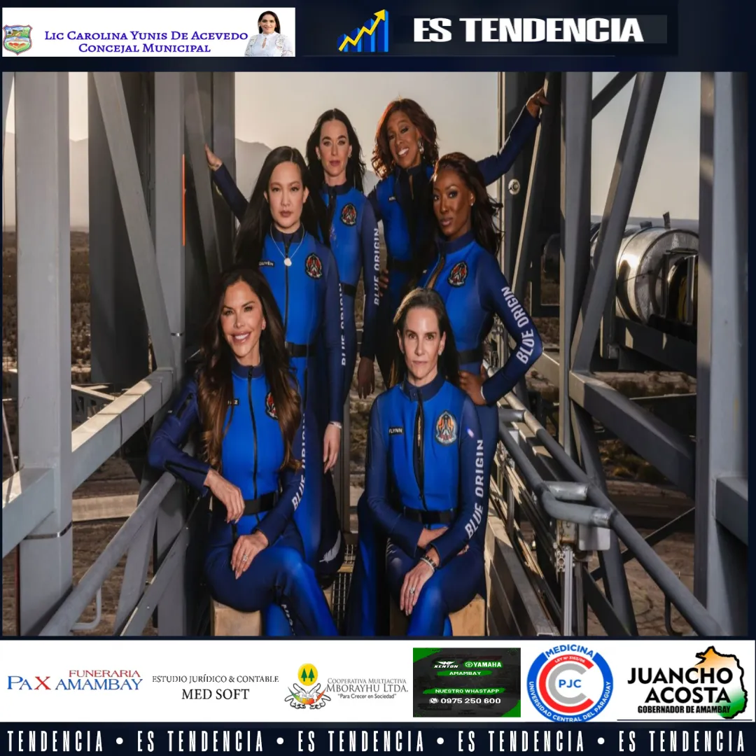 Katy Perry en el espacio: el video de su espectacular aterrizaje