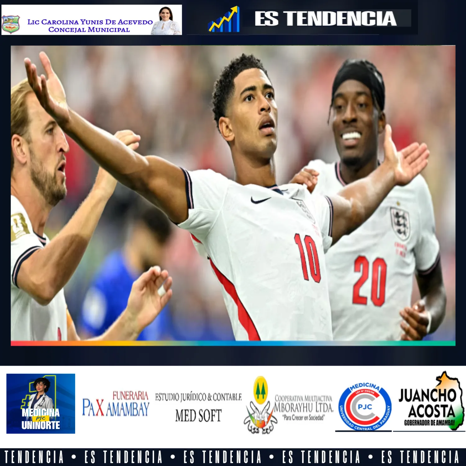 Inglaterra le ganó a Croacia 4 a 2 por la fase de grupos del Mundial 2026