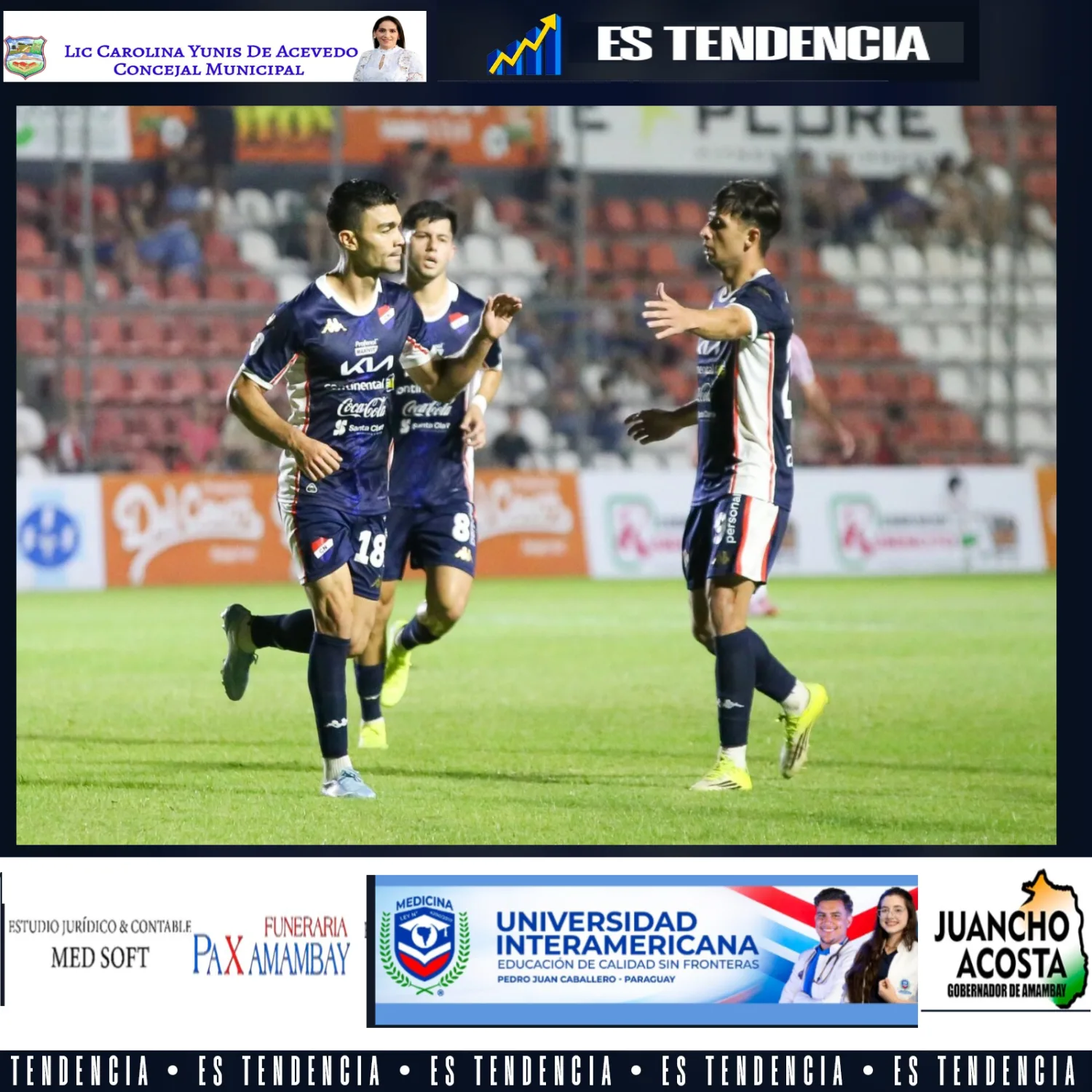 Nacional vence a San Lorenzo