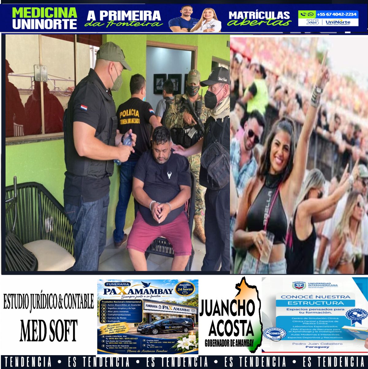 Condena de 22 años de Carcel a Ropero por muerte de Vita Aranda  y Marcos Mora.