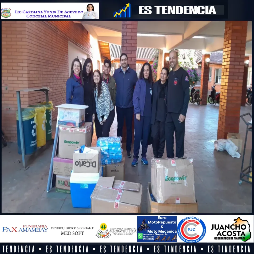 Alumnos de la UCP-PJC realizan donación al centro oncológico del Hospital Regional