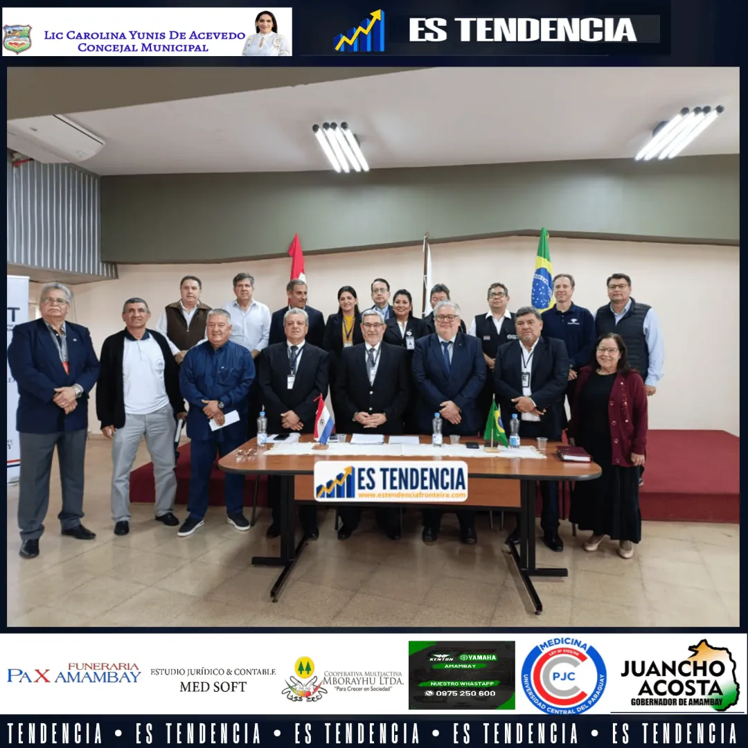 Con miras al futuro, autoridades de Paraguay y Brasil se reunen en vista a proyecto de Control Integrado entre DNIT y Receita Federal.