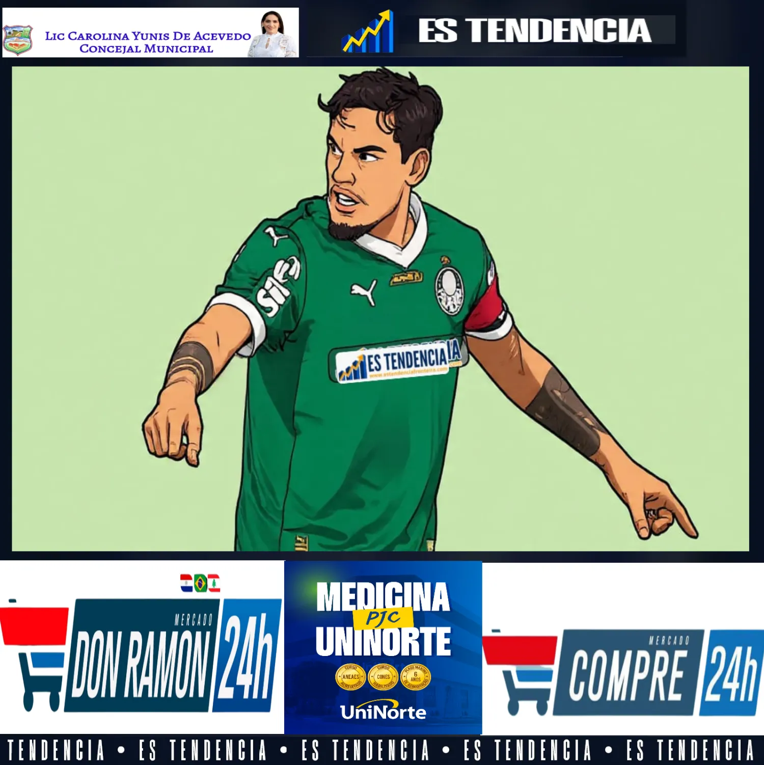 ¡Un DT dentro de la cancha! La indicación de Gustavo Gómez que se volvió viral