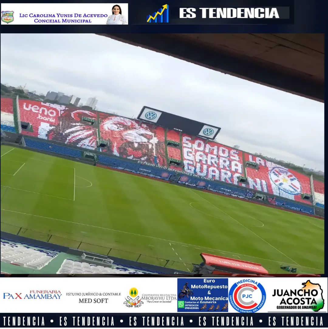 Así será el mosaico para recibir a la Albirroja