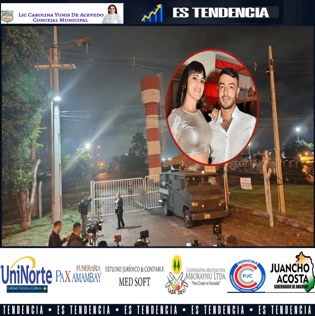 Esposa de Sebastián Marset, ya está en Paraguay.