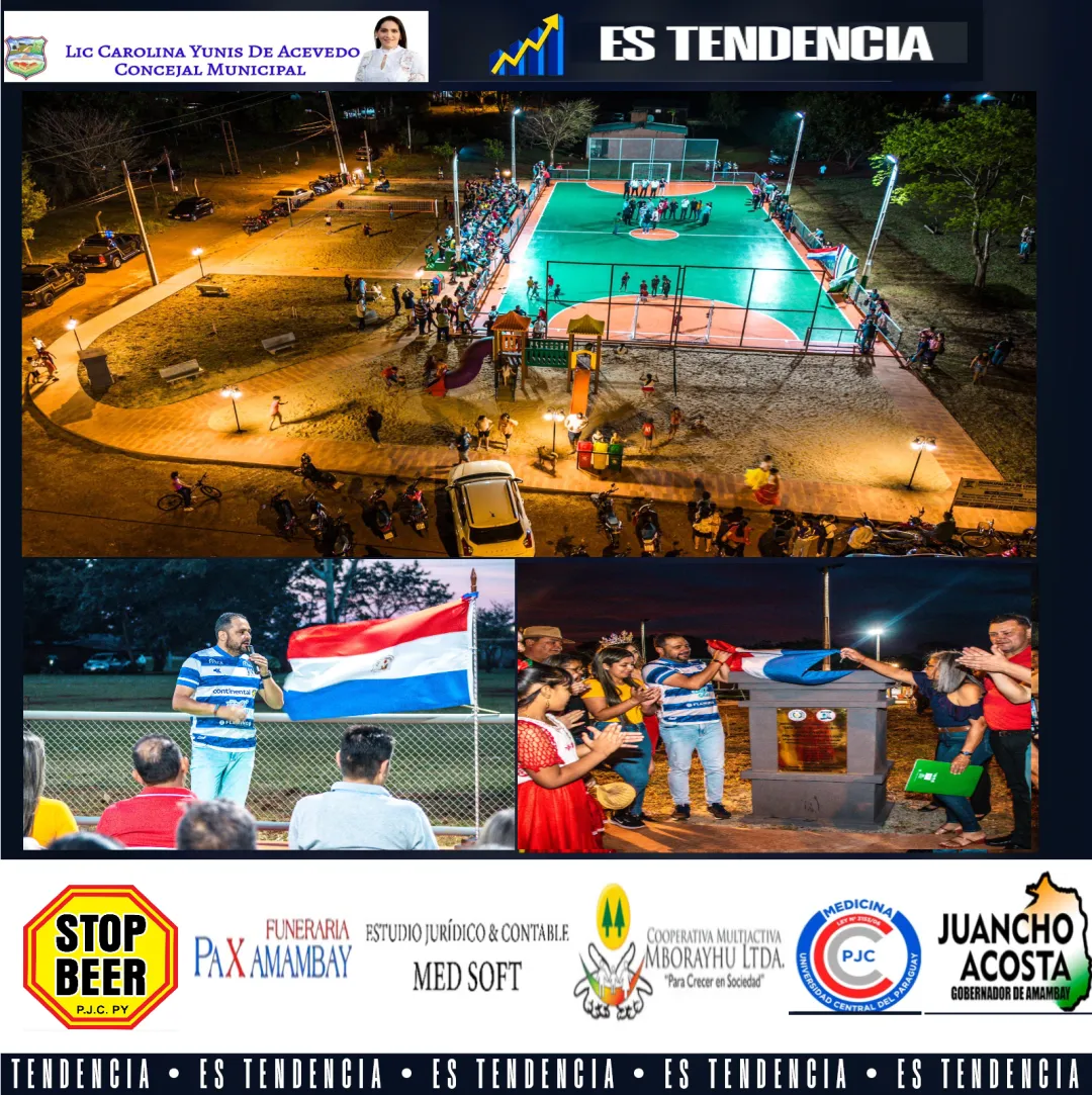 Inauguración de la Plaza con Parque infantil y Pista de Fútbol de Salón en Chirigüelo