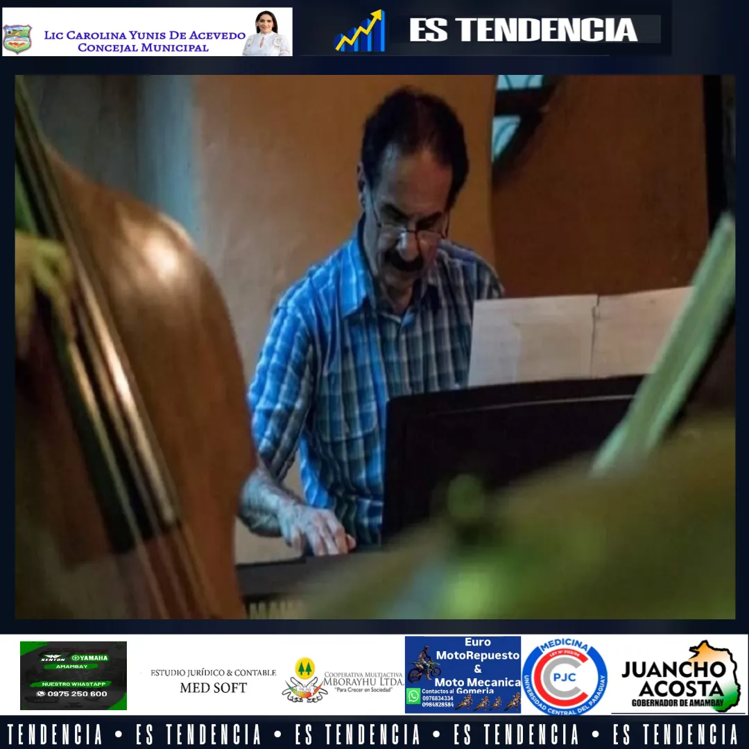 Muere a los 77 años el maestro Carlos Schvartzman, pionero y referente del jazz paraguayo