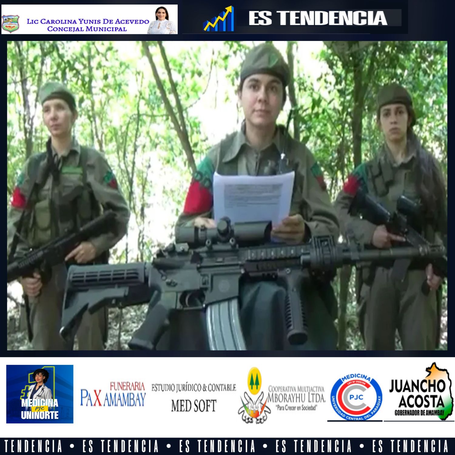 Identifican a nuevos integrantes del EPP y destaca mayoría de mujeres