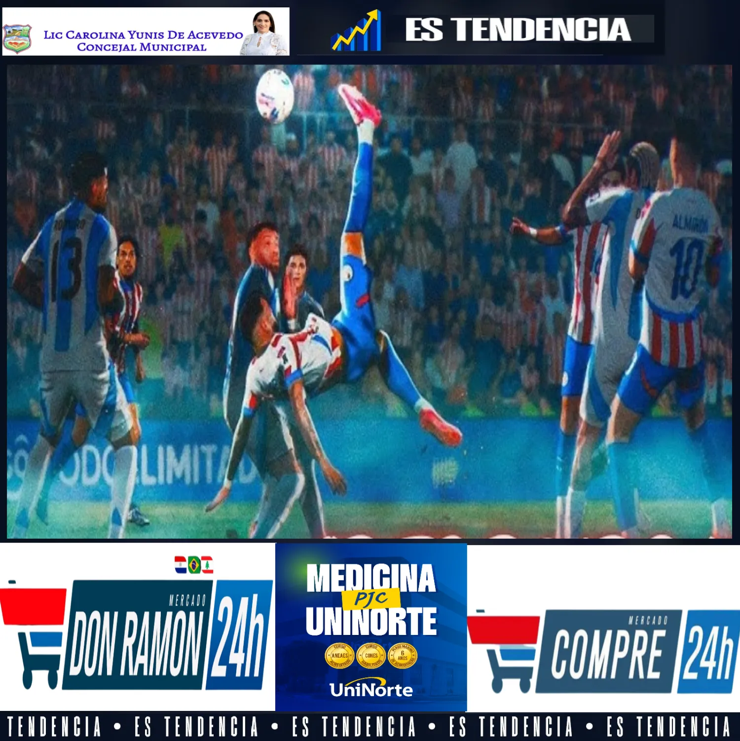 ¿Y la chilena de Tonny?