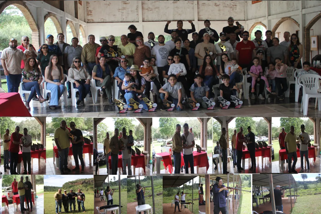 Brillante y emocionante  desarrollo del 1er Campeonato de armas corta y larga Cal. 22 del Club Caza y Pesca de Amambay.