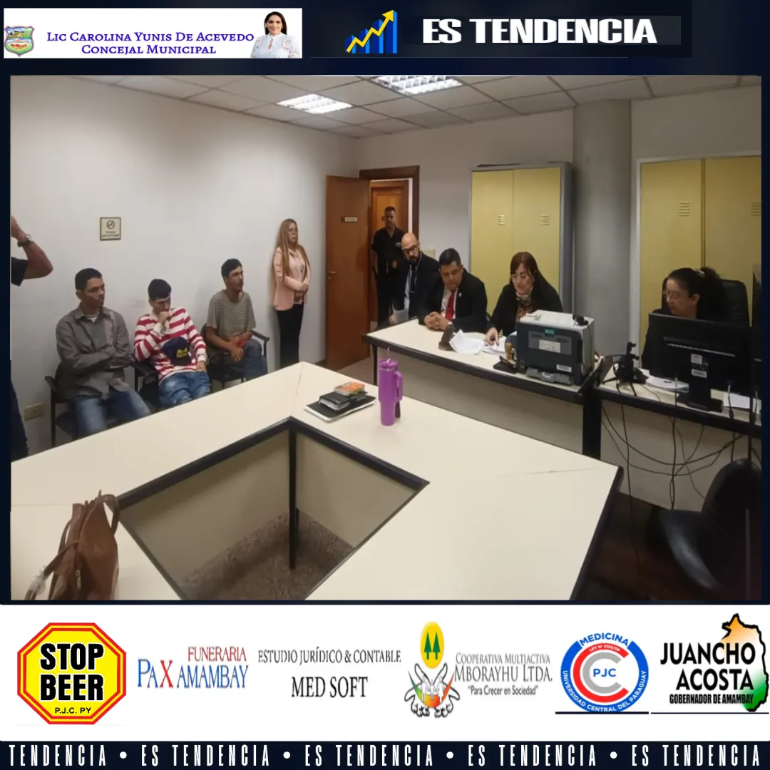 3 Brasileños y 1 Paraguayo condenados a 5 años de Carcel en PJC, Por Tenencia de Marihuana 