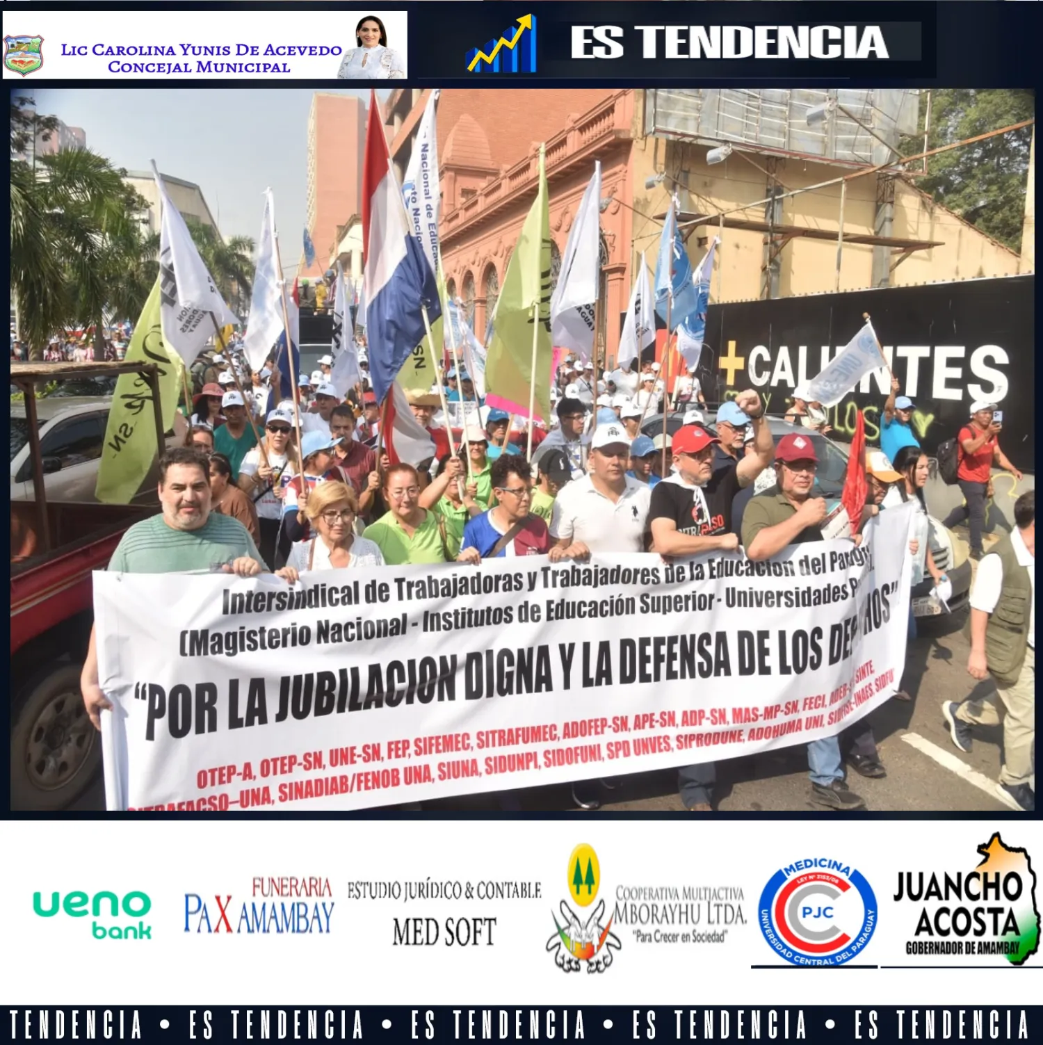 Docentes toman “decisión política de no iniciar las clases” el próximo 23 de febrero