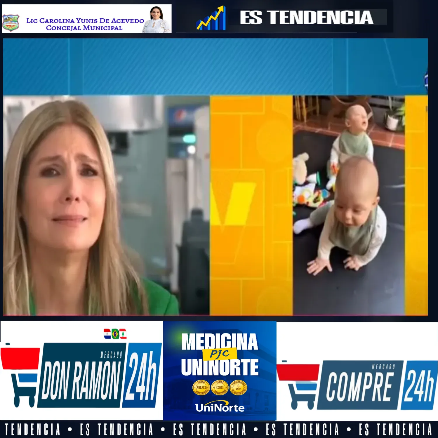 Con apenas 6 meses, uno de los bebés de Sanie ya dijo “mamá”