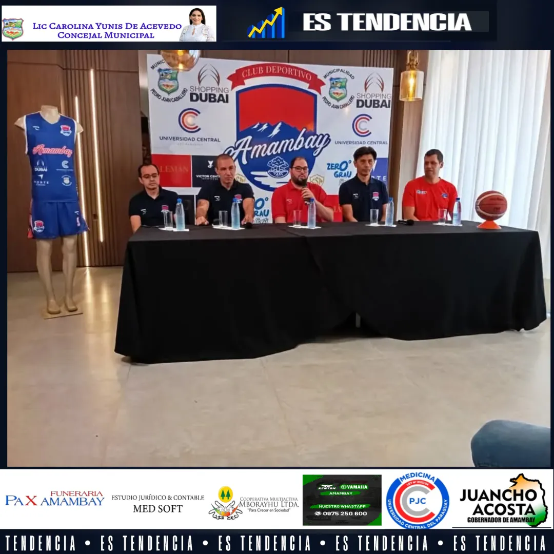Pedro Juan volvera a vivir las emociones del Basquetbol, con Deportivo Amambay que debutará en la Liga Nacional