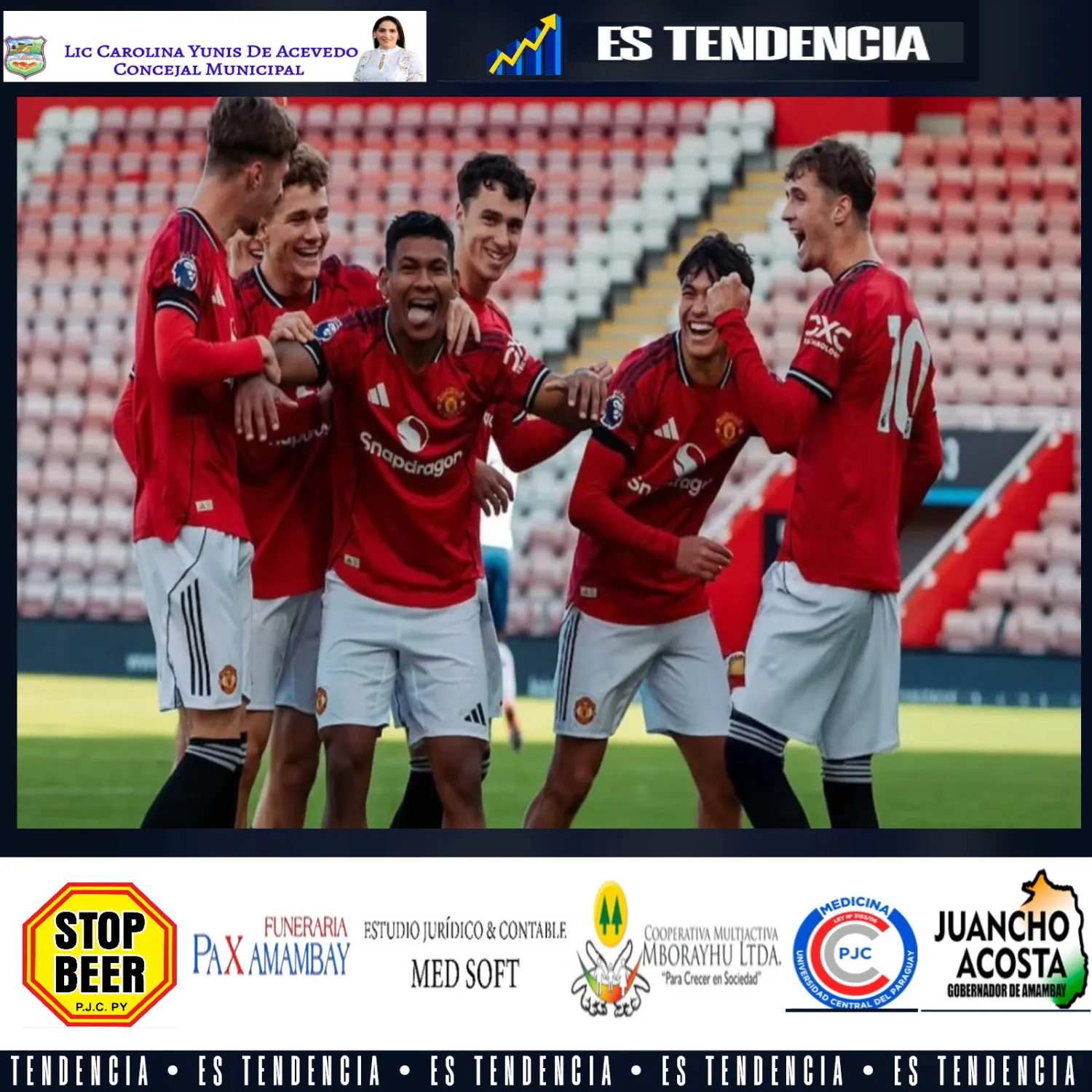 El golazo de Diego León en Manchester United