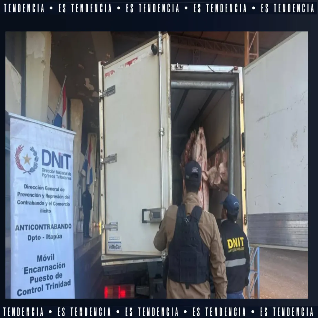 Incautan 1.500 kilos de carne porcina sin documentación en Itapúa