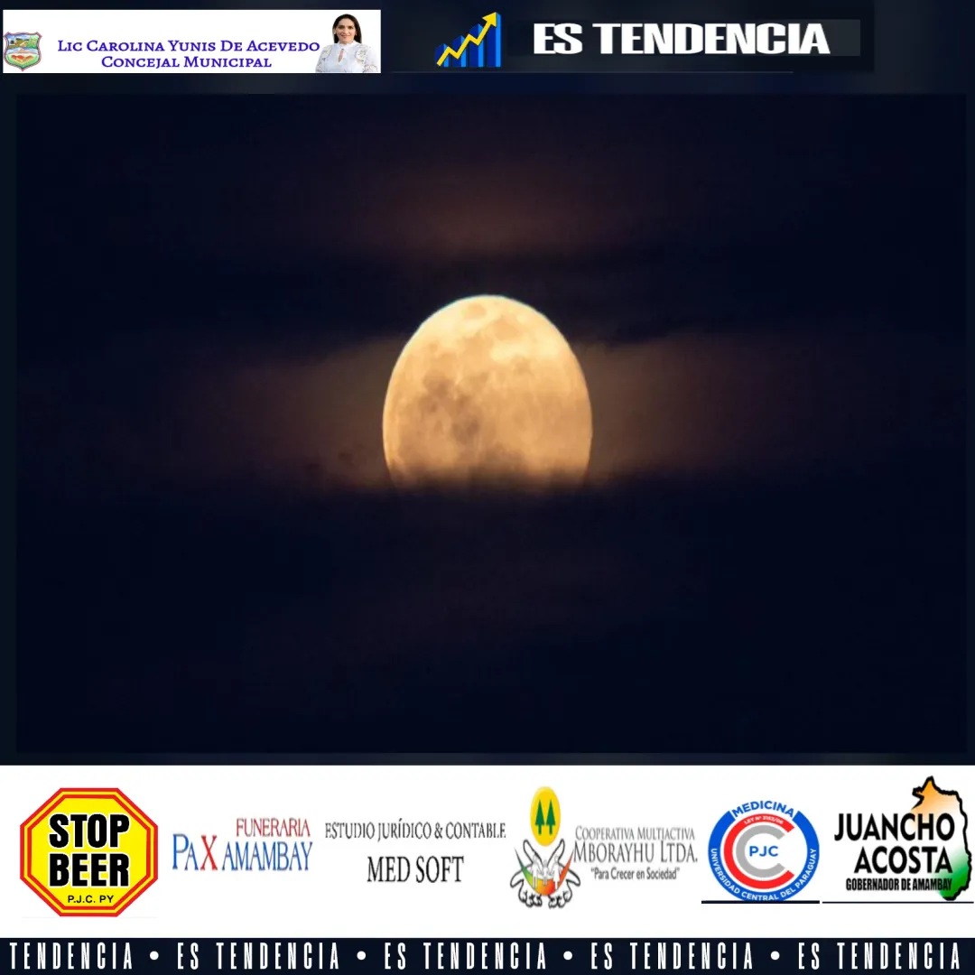 Fase lunar imperdible con la última luna llena de otoño
