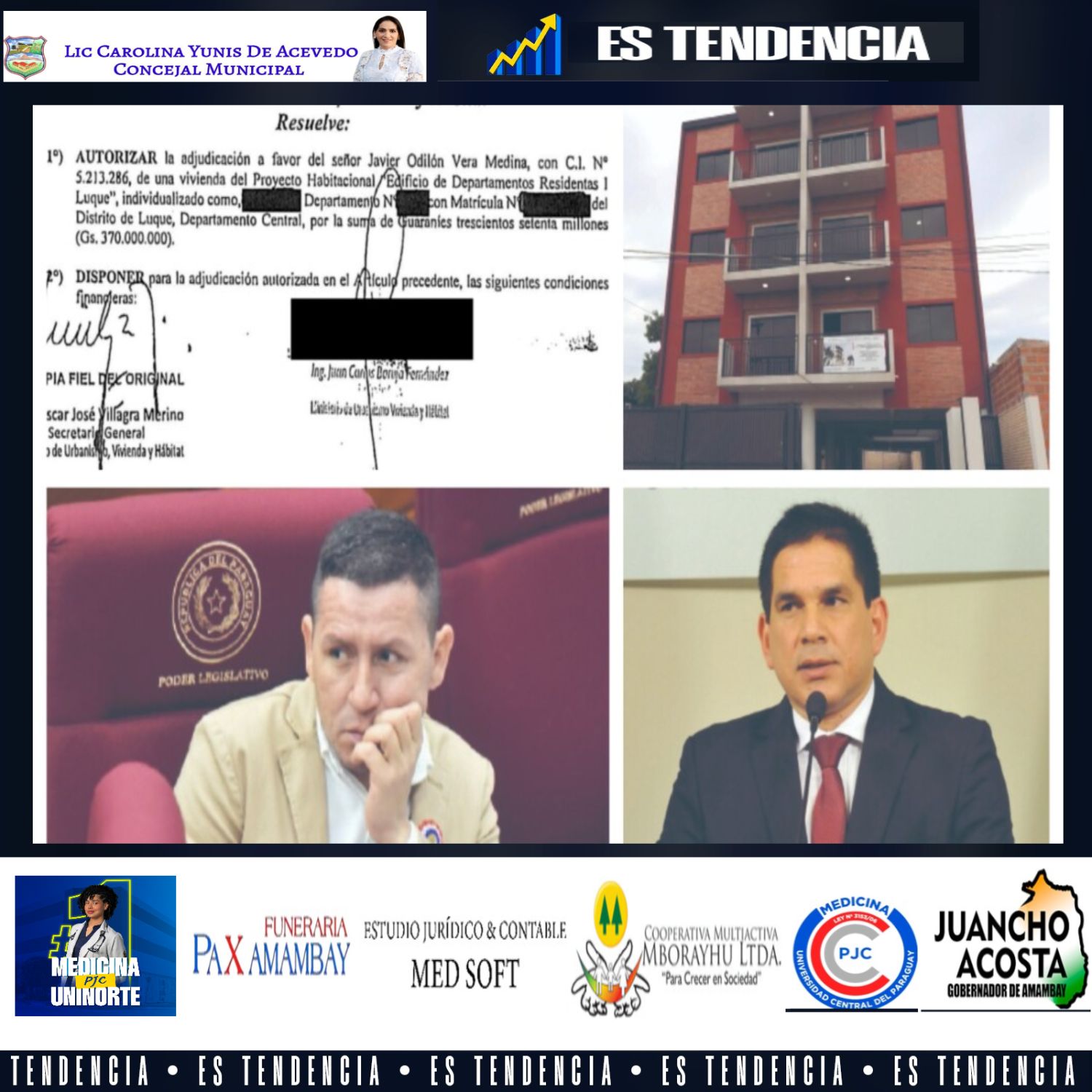 Diputado presenta pedido de interpelación a Baruja por departamento de Chaqueñito