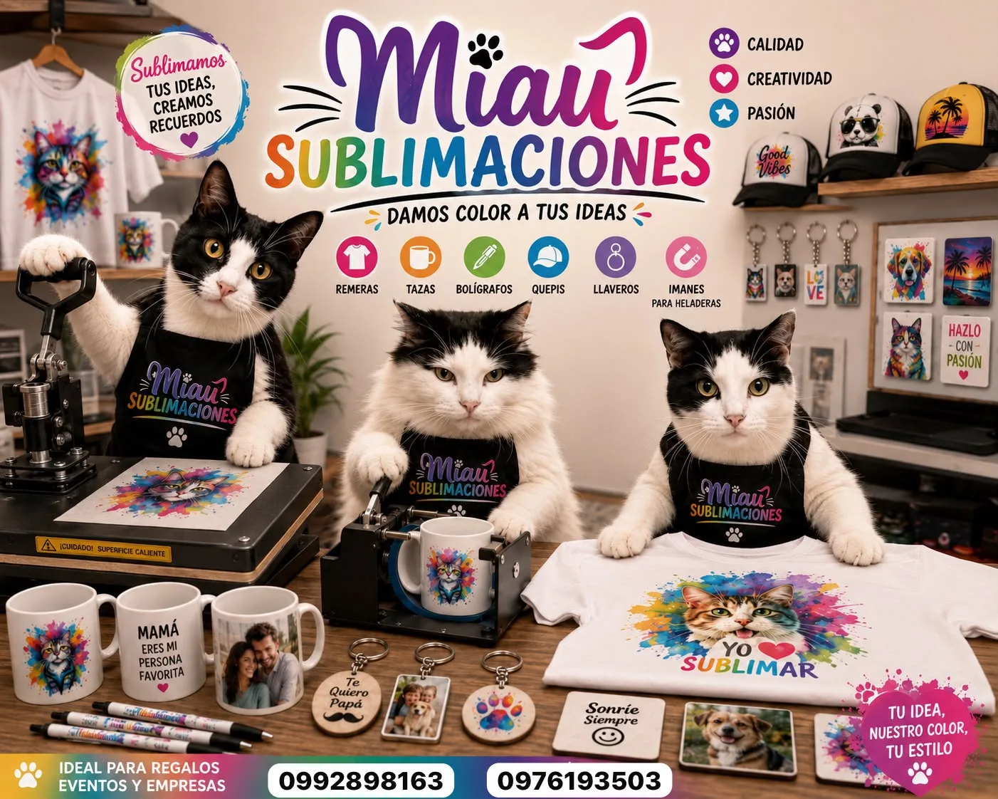 Miau sublimaciones